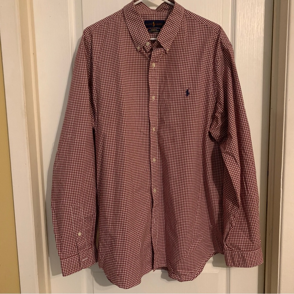 Ralph Lauren blue label checkered shirt